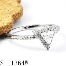 Haute Qualité Bijoux Fantaisie Bague Argent 925